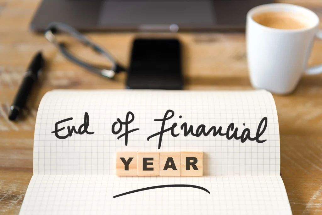end of Financial year 2026