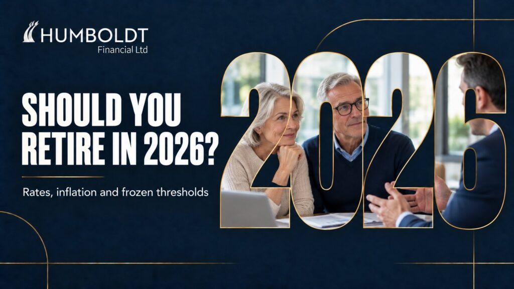 Should you retire in 2026? Rates, inflation and frozen thresholds 33 Should you retire in 2026? Retirement timing – Humboldt Financial