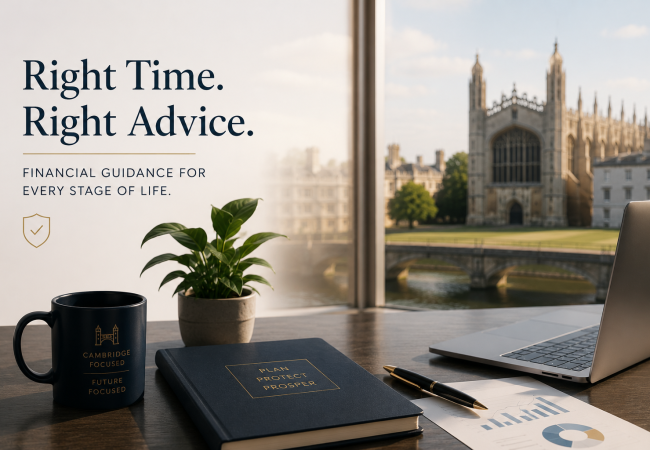 Financial Advice Cambridge When Is the Right Time to Speak to a Financial Adviser
